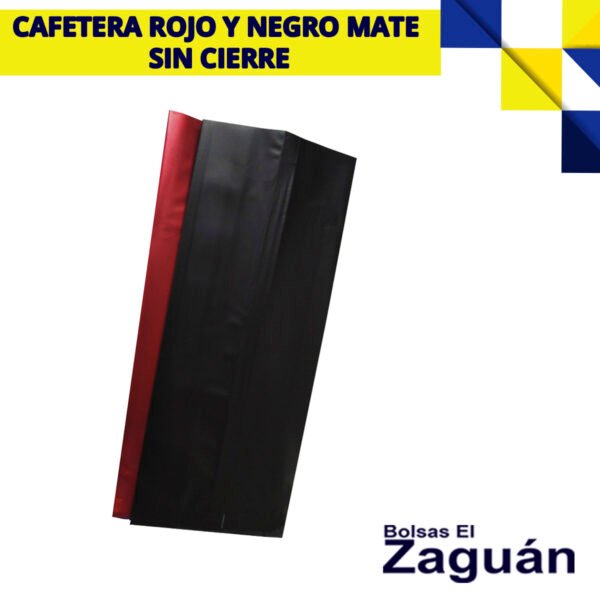 CAFETERA MET ROJA O NEGRO SIN CIERRE